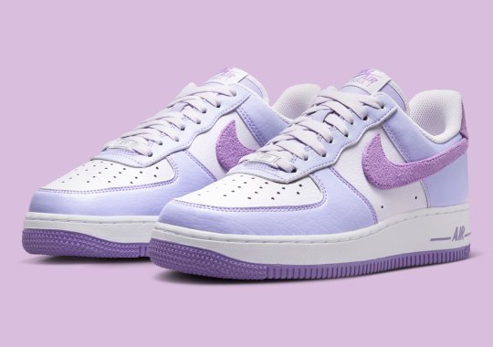 The Nike Air Force 1 Low Blooms In “Hydrangeas”