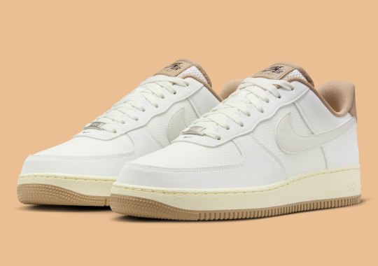 Hit The Beaches With This Nike Air Force 1 Low "Khaki"
