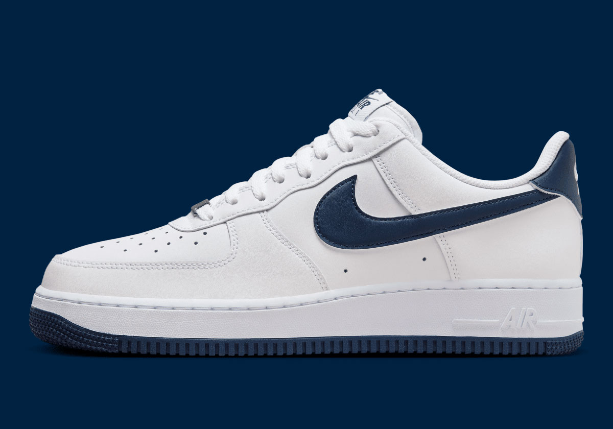 nike air force 1 low nba city edition white navy