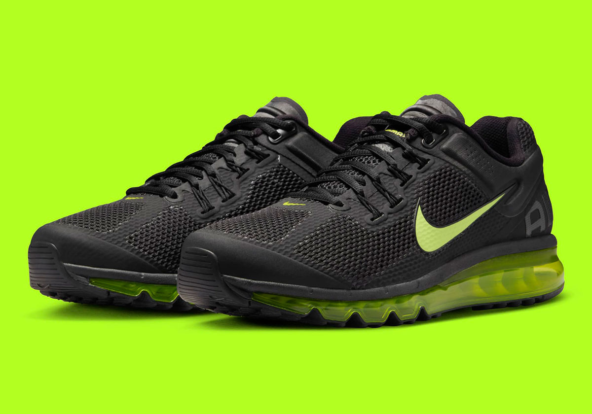 nike air max 2013 black volt hf3660 001 2