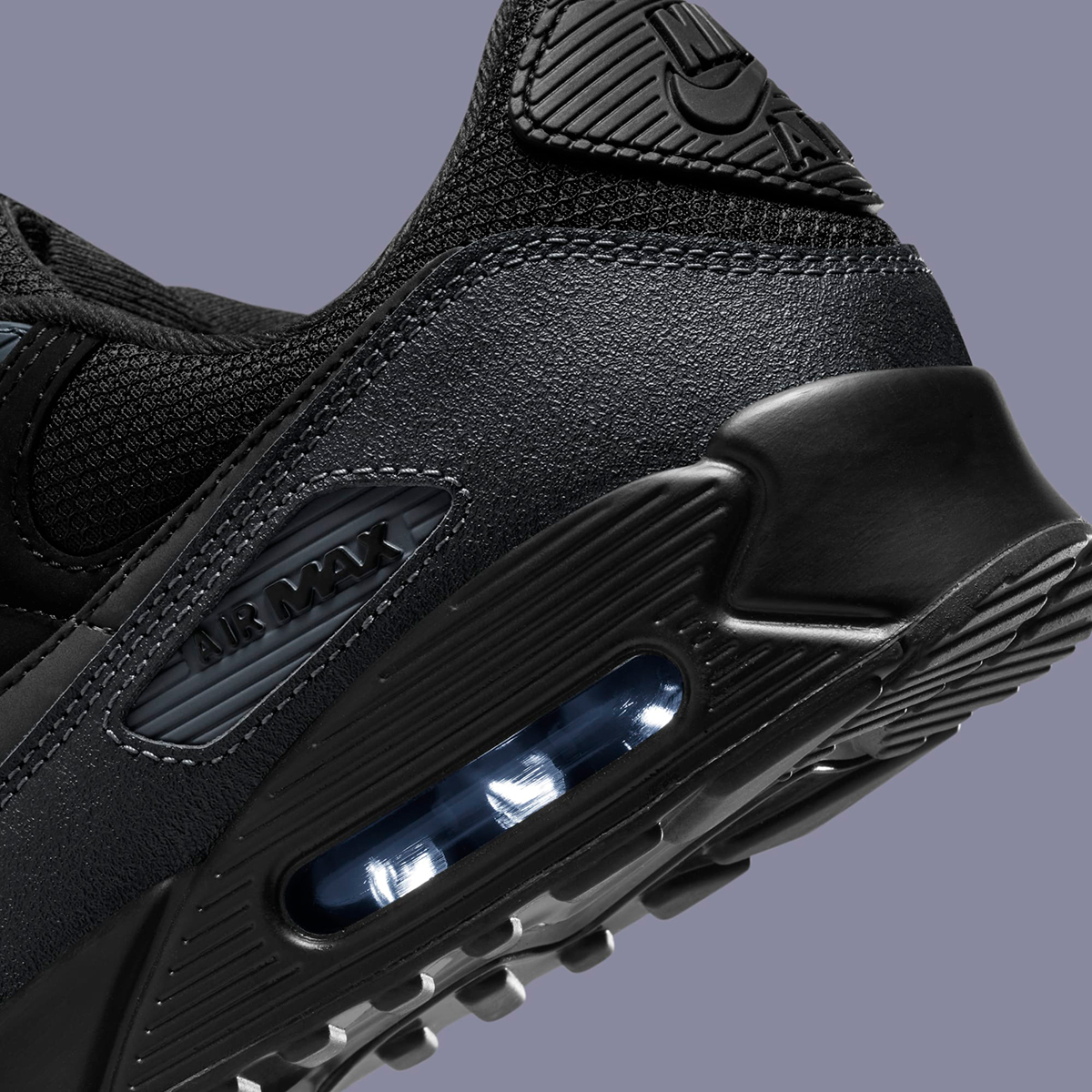 Nike Air Max 90 Black Reflective Swoosh Hq3828 002 3