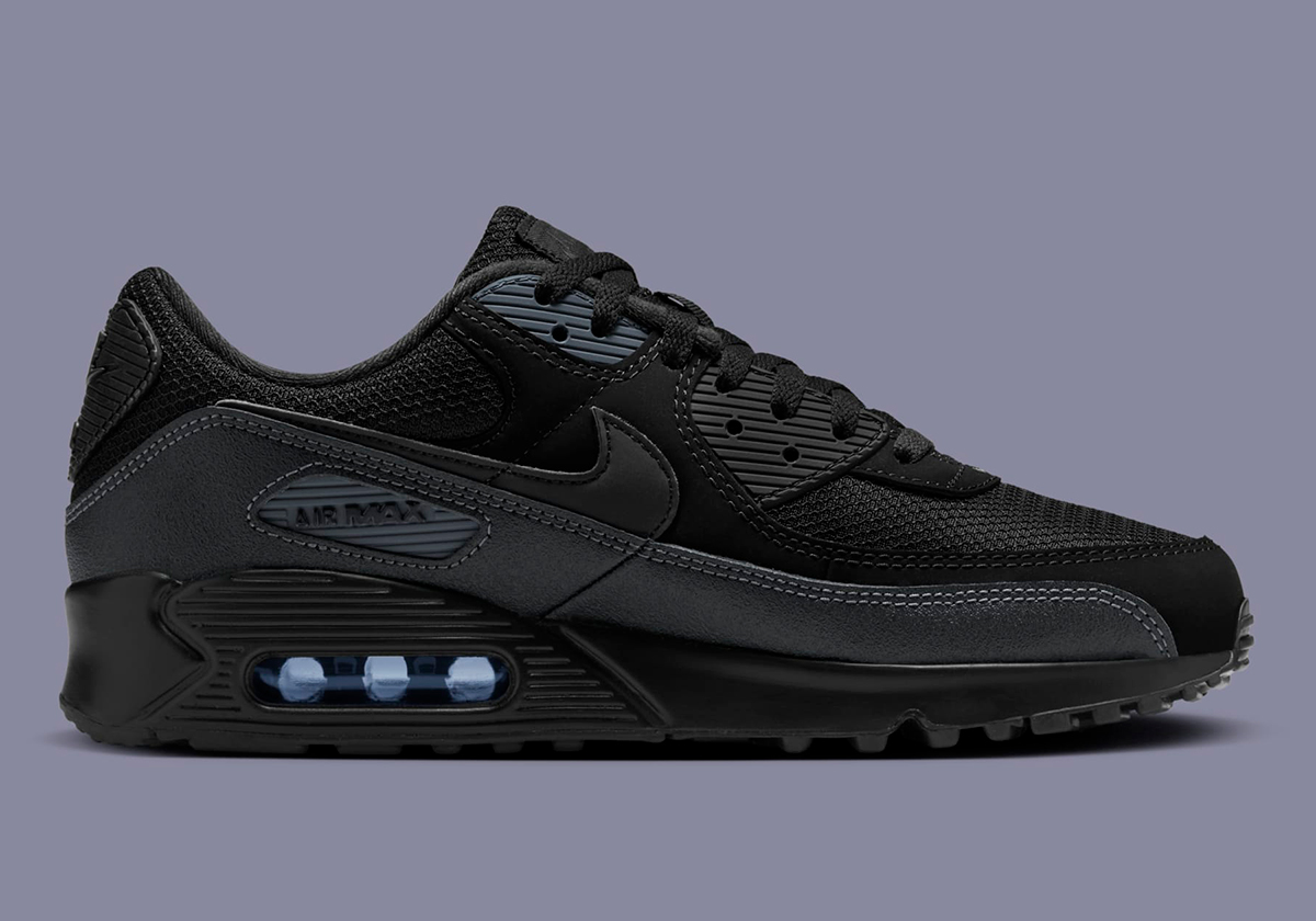 Nike Air Max 90 Black Reflective Swoosh Hq3828 002 4