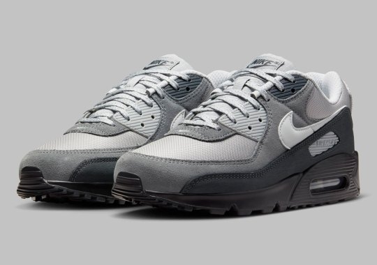 A Perfect “Triple Grey” Nike Air Max 90 Arrives For Those Who Don’t Need Color