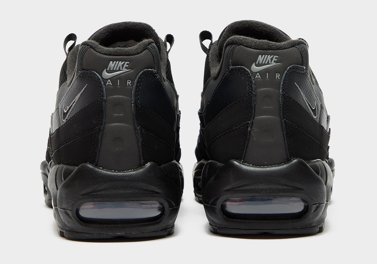 Nike Air Max 95 Black Anthracite Smoke Grey Hq3825 003 5