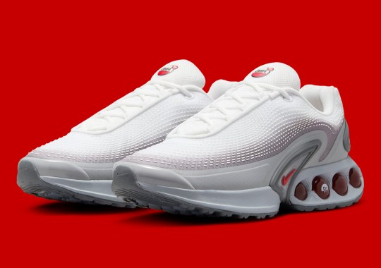 “University Red” Air Chambers Touch Up The Nike Air Max Dn