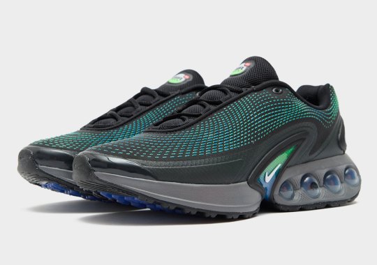 “Hyper Cobalt” & “Rage Green” Collide On A Stealthy Nike Air Max Dn