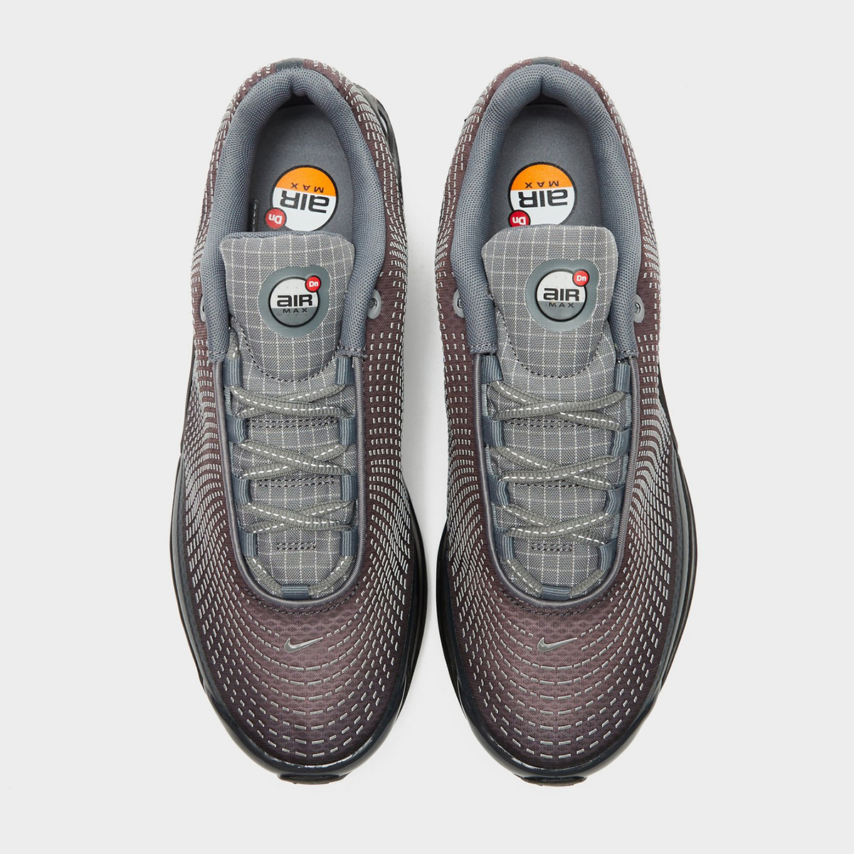 Nike Air Max Dn Grey Red Grid Tongue 4