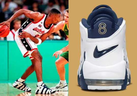Scottie Pippen's Nike Air More Uptempo "Olympic" Returns August 11th