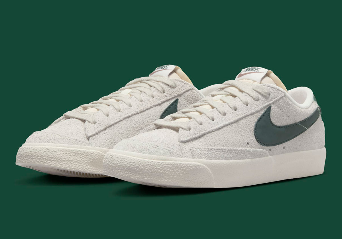 The Nike Blazer Low ’77 Swatches In “Dark Spruce”