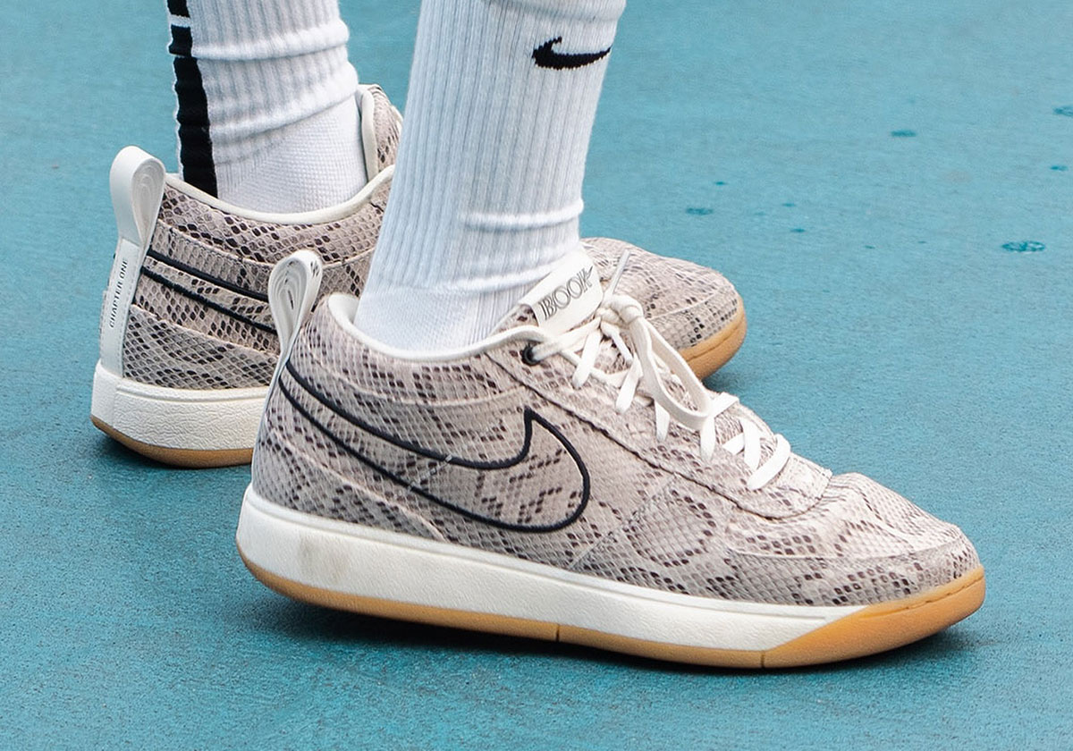 Nike Book 1 Spotted In Full "Python" Uppers