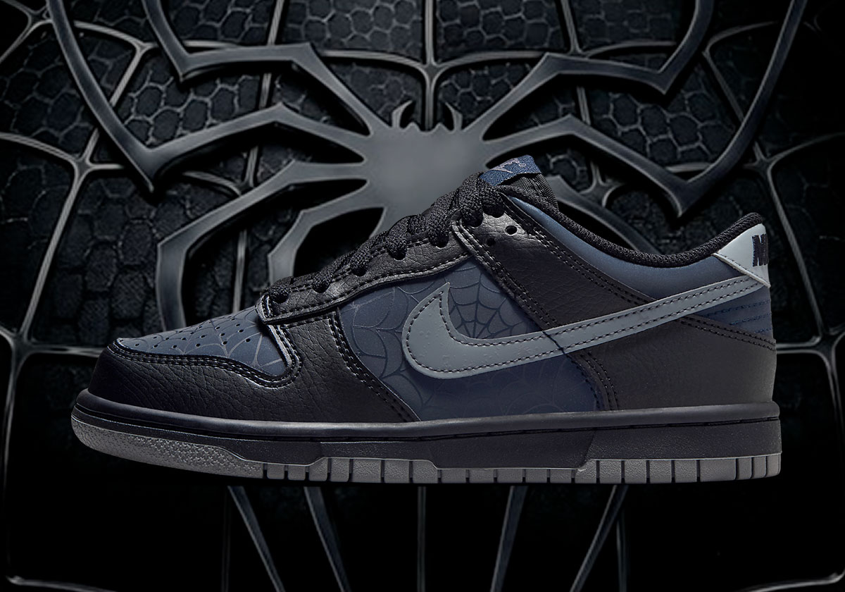 A Nike Dunk Low "Black Spider-Man" Is Coming Soon