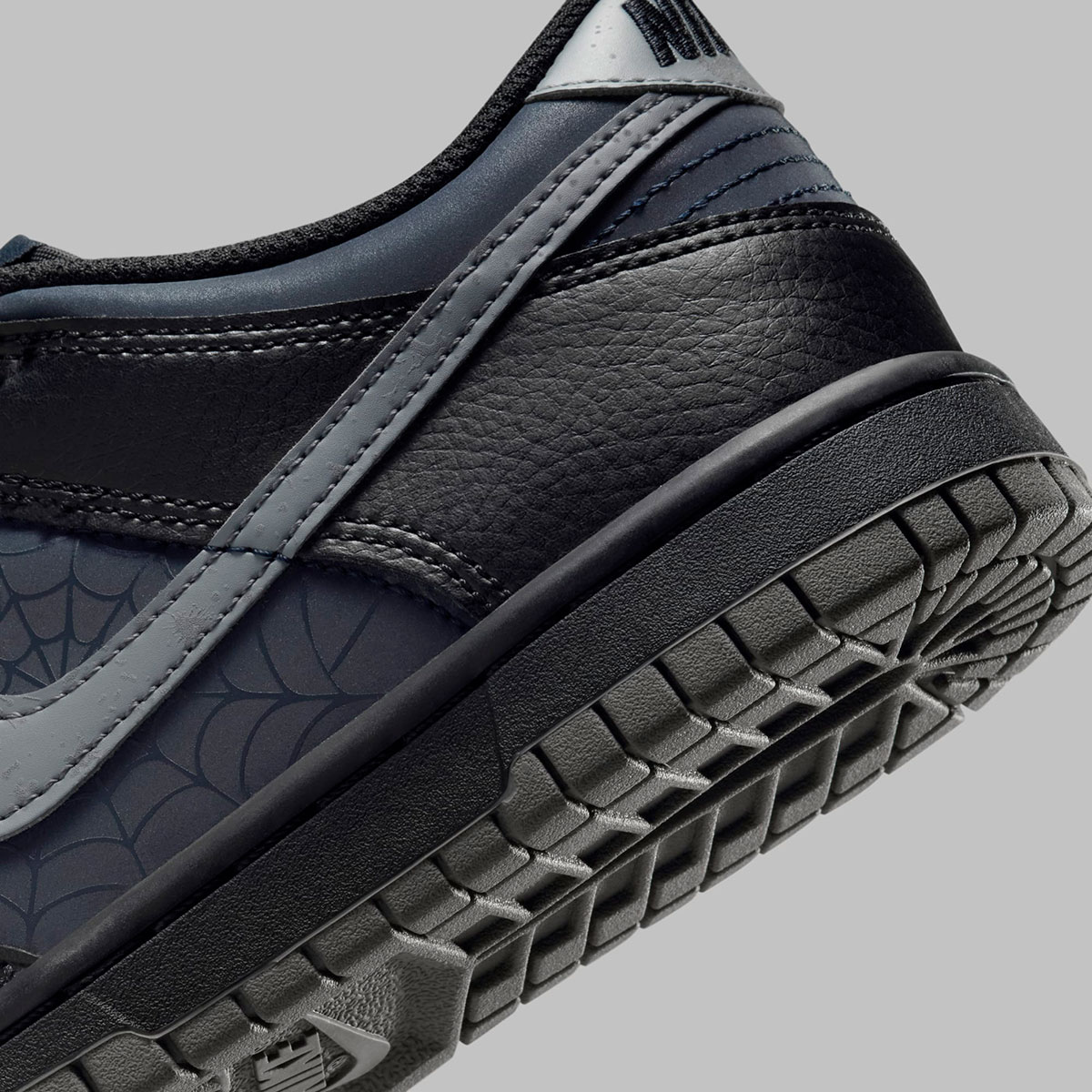 nike dunk low gs black spider man release date 6