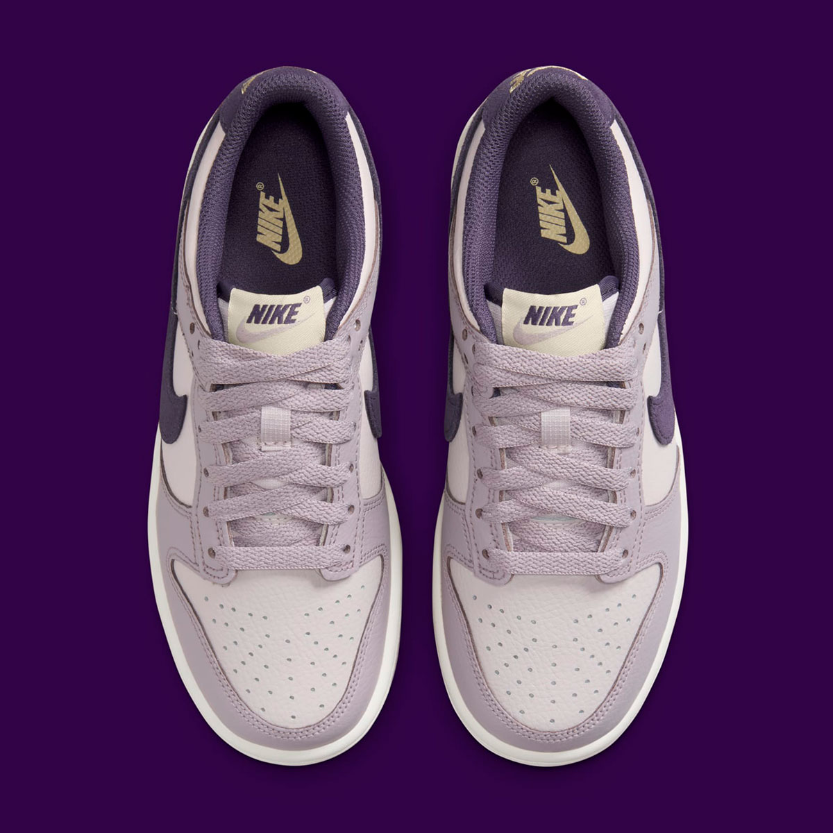 nike dunk low gs light violet ore platinum violet hq3573 202 2