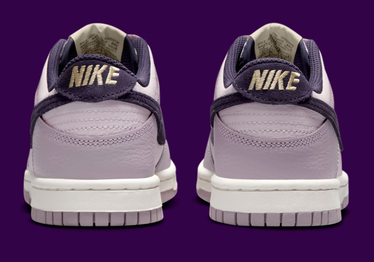 nike baloncesto dunk low gs light violet ore platinum violet hq3573 202 5