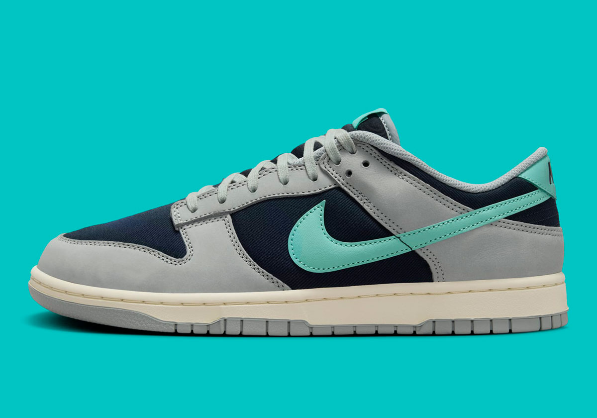 Nike Dunk Low Light Pumice Dark Obsidian Coconut Milk Green Frost Fb8895 001 7