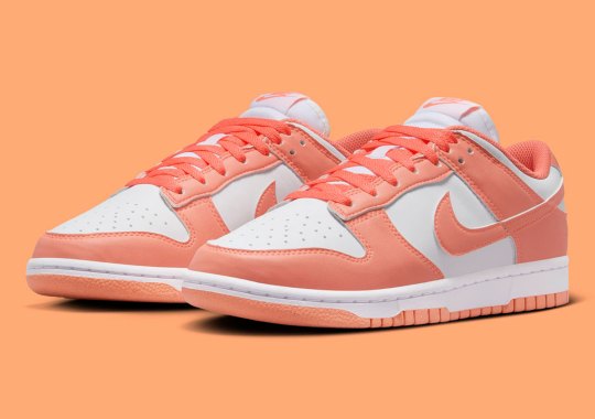 The Nike Dunk Low Next Nature Surfaces In "Light Wild Mango"