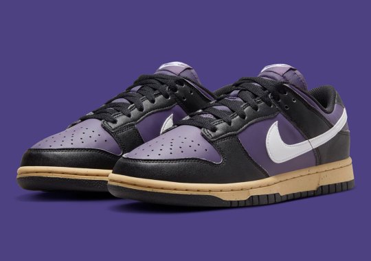 The Nike Dunk Low Next Nature Is Ready For Winter With Purple And Black
