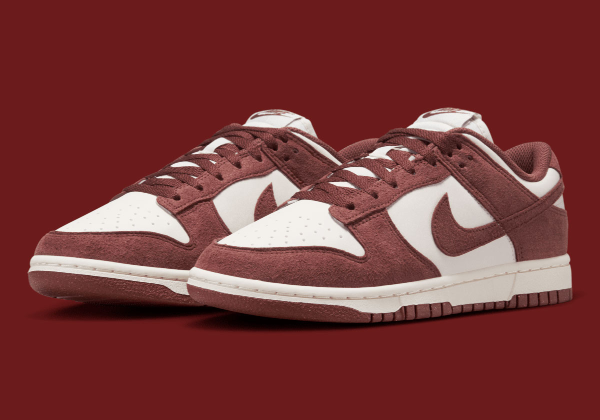 The Nike Dunk Low Streak Fails To End As A New “Red Sepia” Color Appears