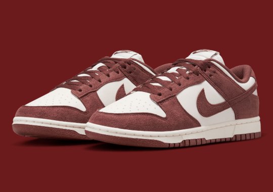 The Nike Dunk Low Streak Fails To End As A New "Red Sepia" Color Appears
