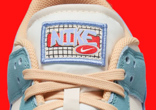Retro-Inspired Branding Hops On The Nike Dunk Low