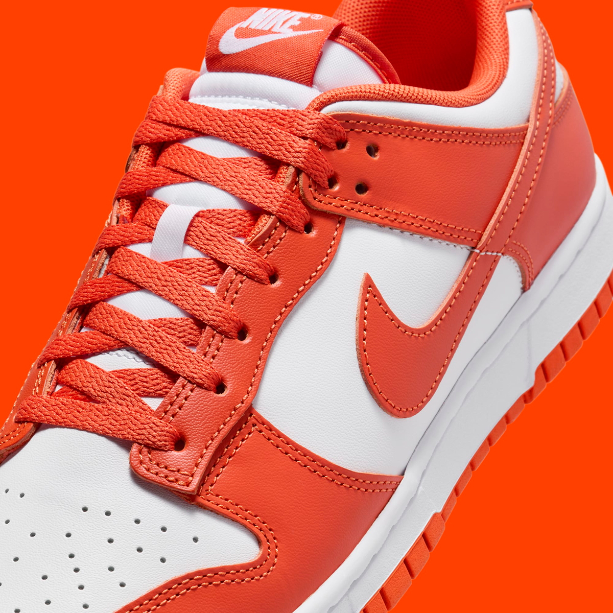 Nike Dunk Low Syracuse Orange White Dv0833 114 5