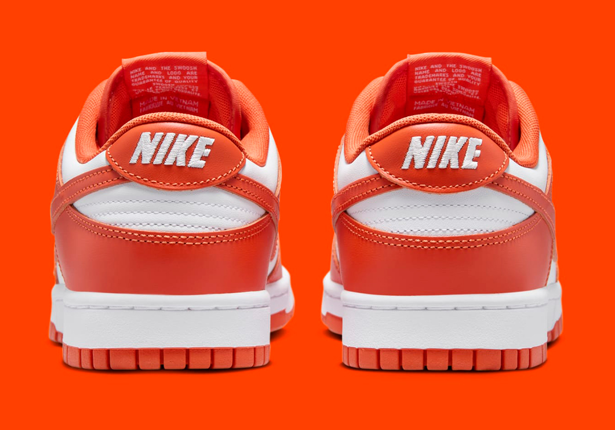 nike dunk low syracuse orange white DV0833 114 8