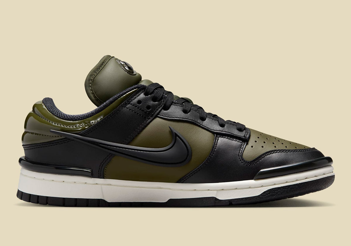 Nike Dunk Low Twist Olive Black Dz2794 300 6