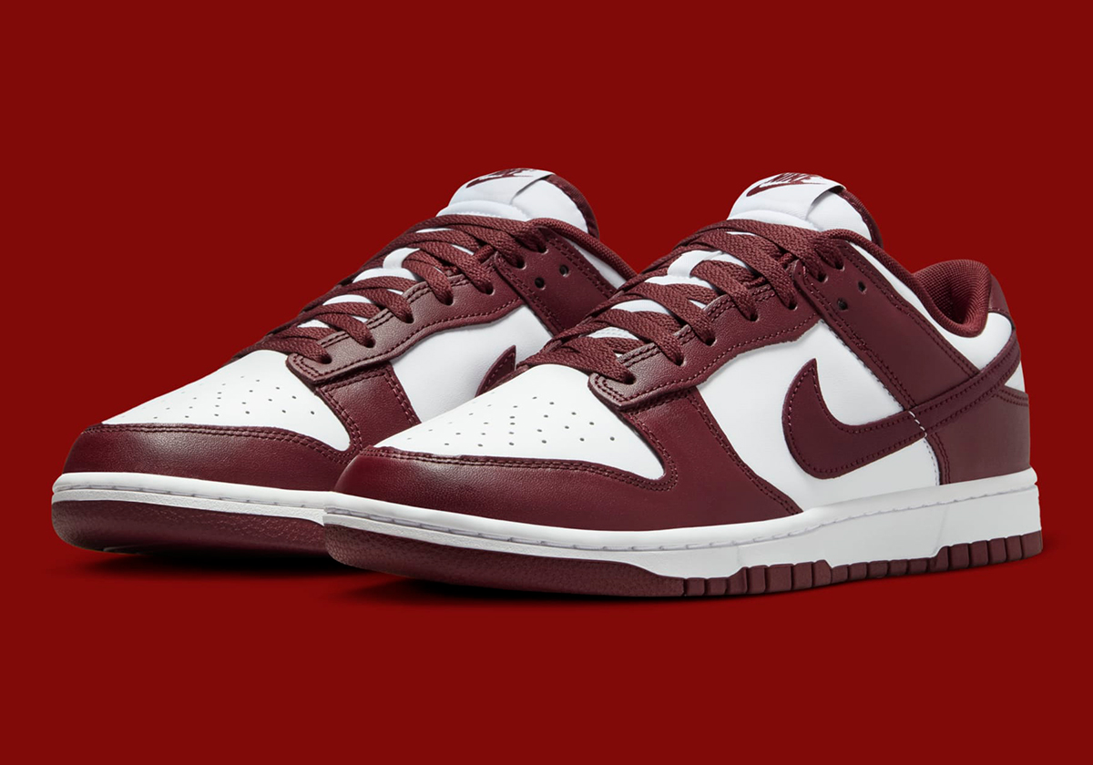 nike Dunk dunk low white redwood gym red dv0833 115 2