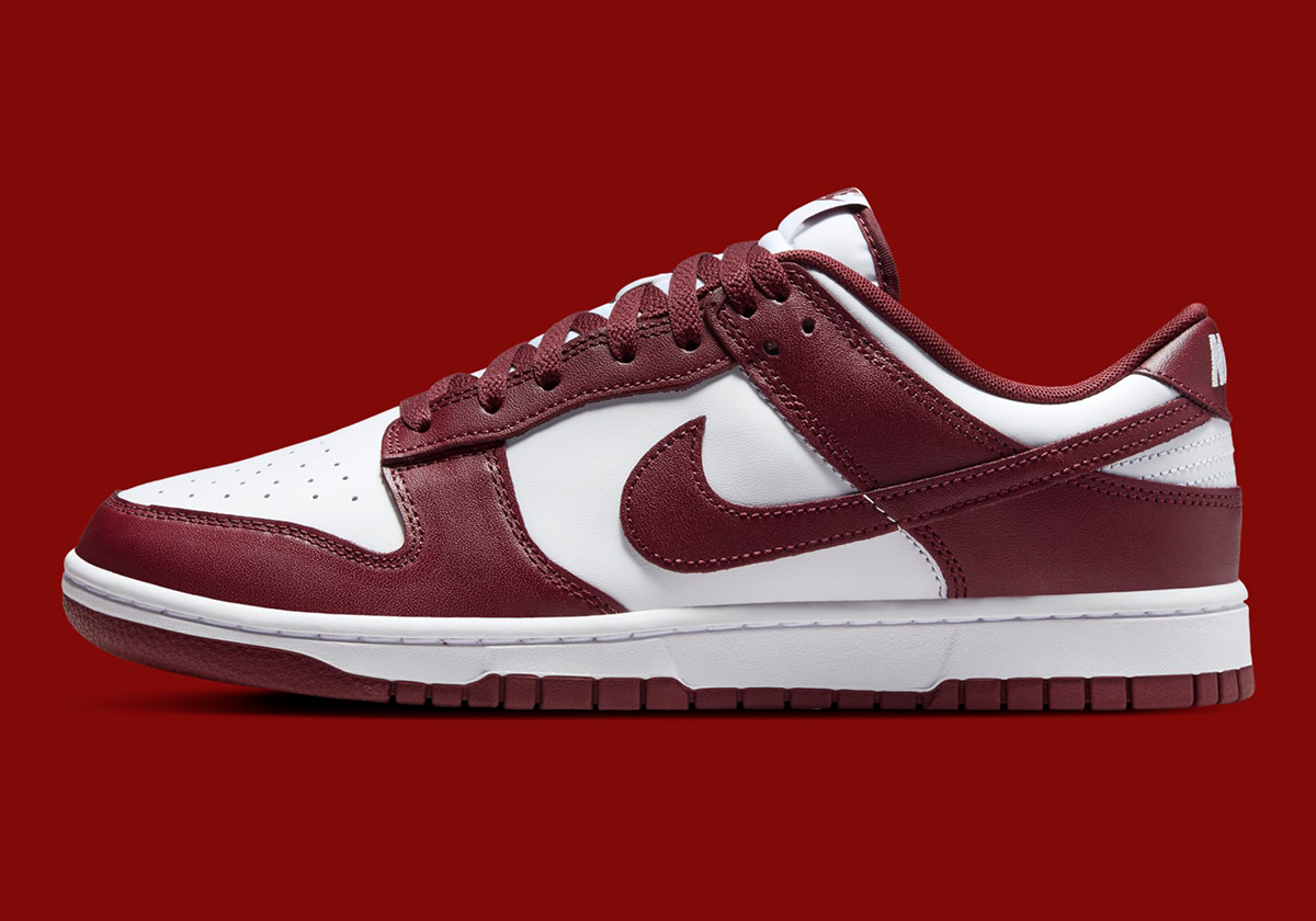 Nike Dunk Low White Redwood Gym Red Dv0833 115 6