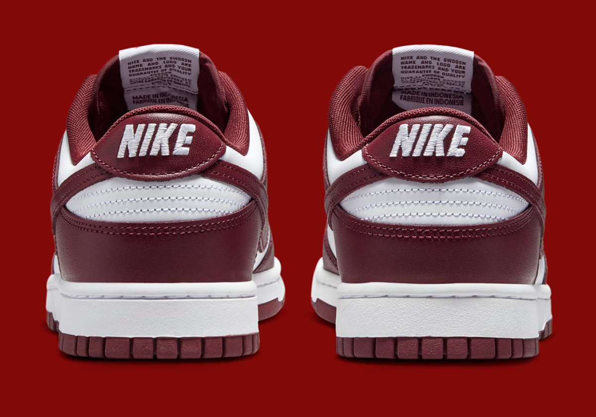 Nike Dunk Low White Redwood Gym Red Dv0833 115 7