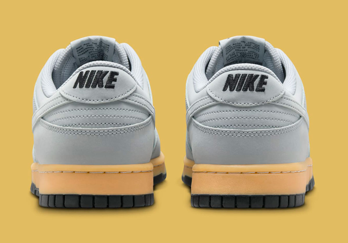 nike dunk low wolf grey gum yellow black hq1932 001 5