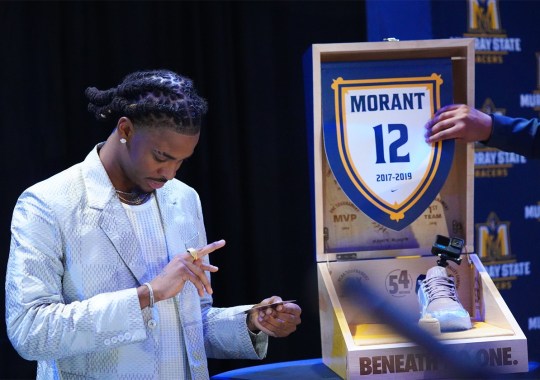 Ja Morant Inducted Into Murray State HOF; Receives Special Nike Ja 2 Gift