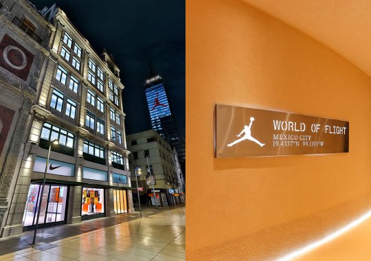 Nike And Jordan Join Forces For New World Of Flight Location In Mexico City