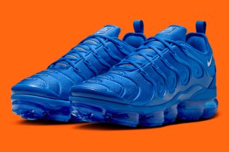 The violet nike Vapormax Plus Gets An Electric “Game Royal” Colorway