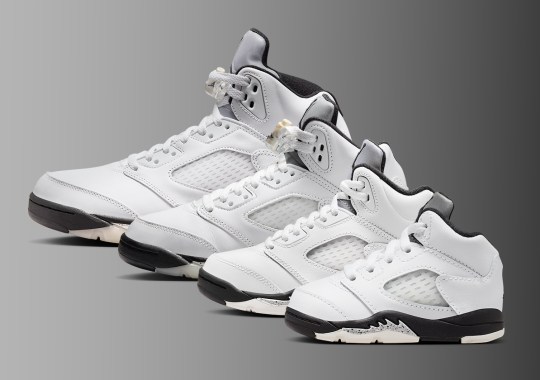 The Air Jordan 5 "Reverse Metallic" Releases In Full Family Sizes