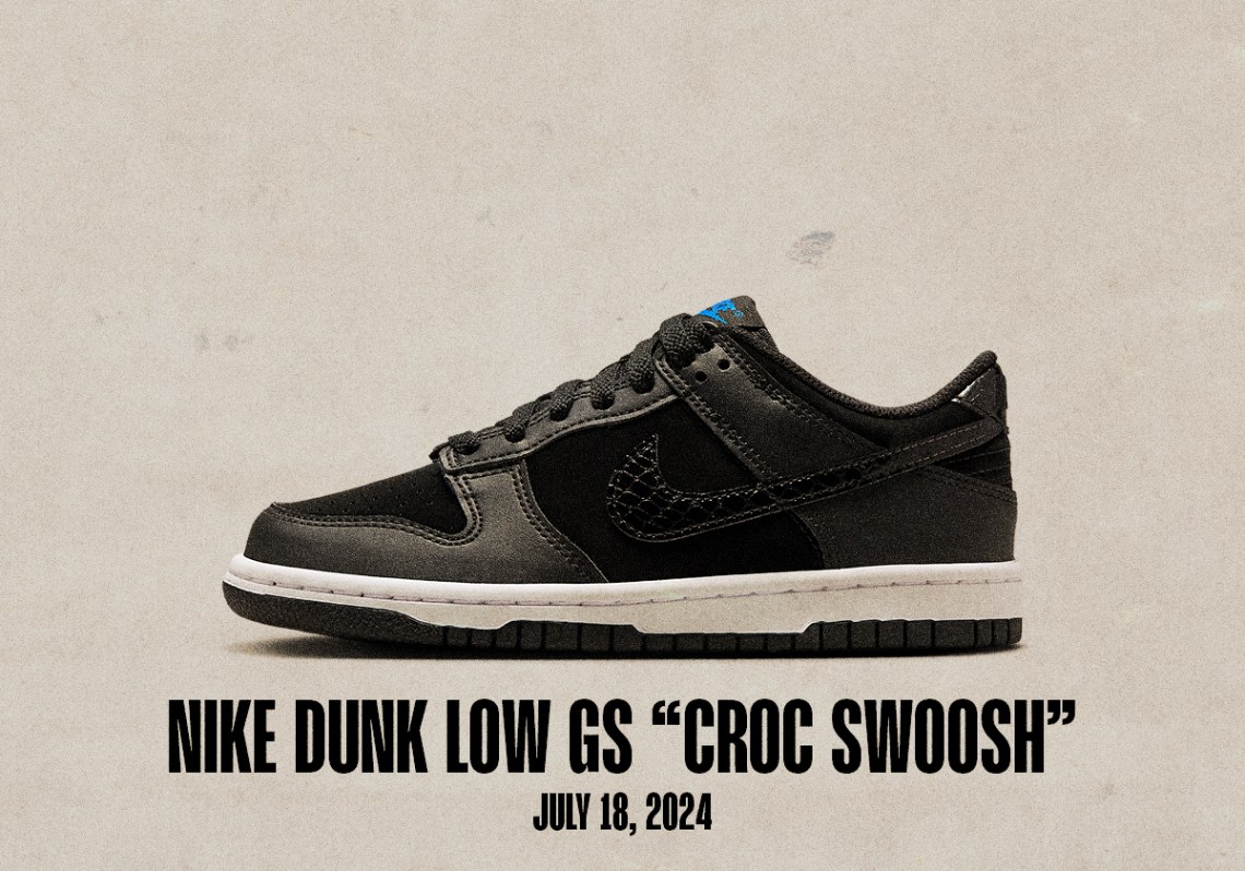 sneaker polo-shirts Releases July 14 July 20 Dunk Low Croc