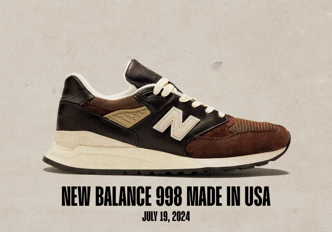 sneaker polo-shirts Releases July 14 July 20 New Balance 998