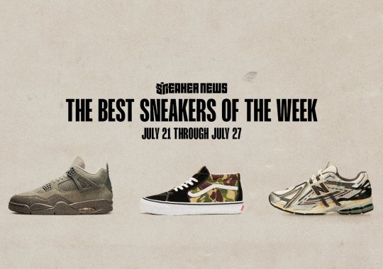 The Jordan 4 "Wet Cement," Bape Vans, New Balance 1906A And All This Week's Best Sneaker Releases