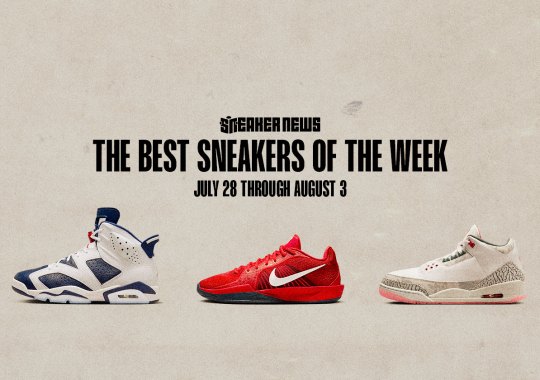 Olympic 6s, Futura’s Nike Jam, And All Of The Best Sneaker Releases This Week