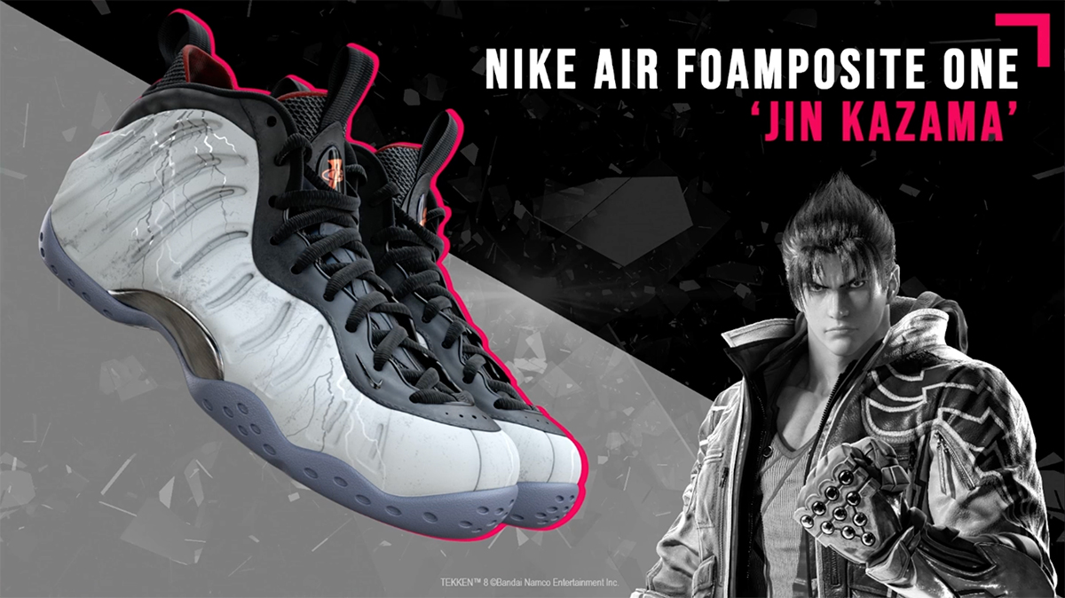 Tekken 8 Nike Air Foamposite One Jin 2