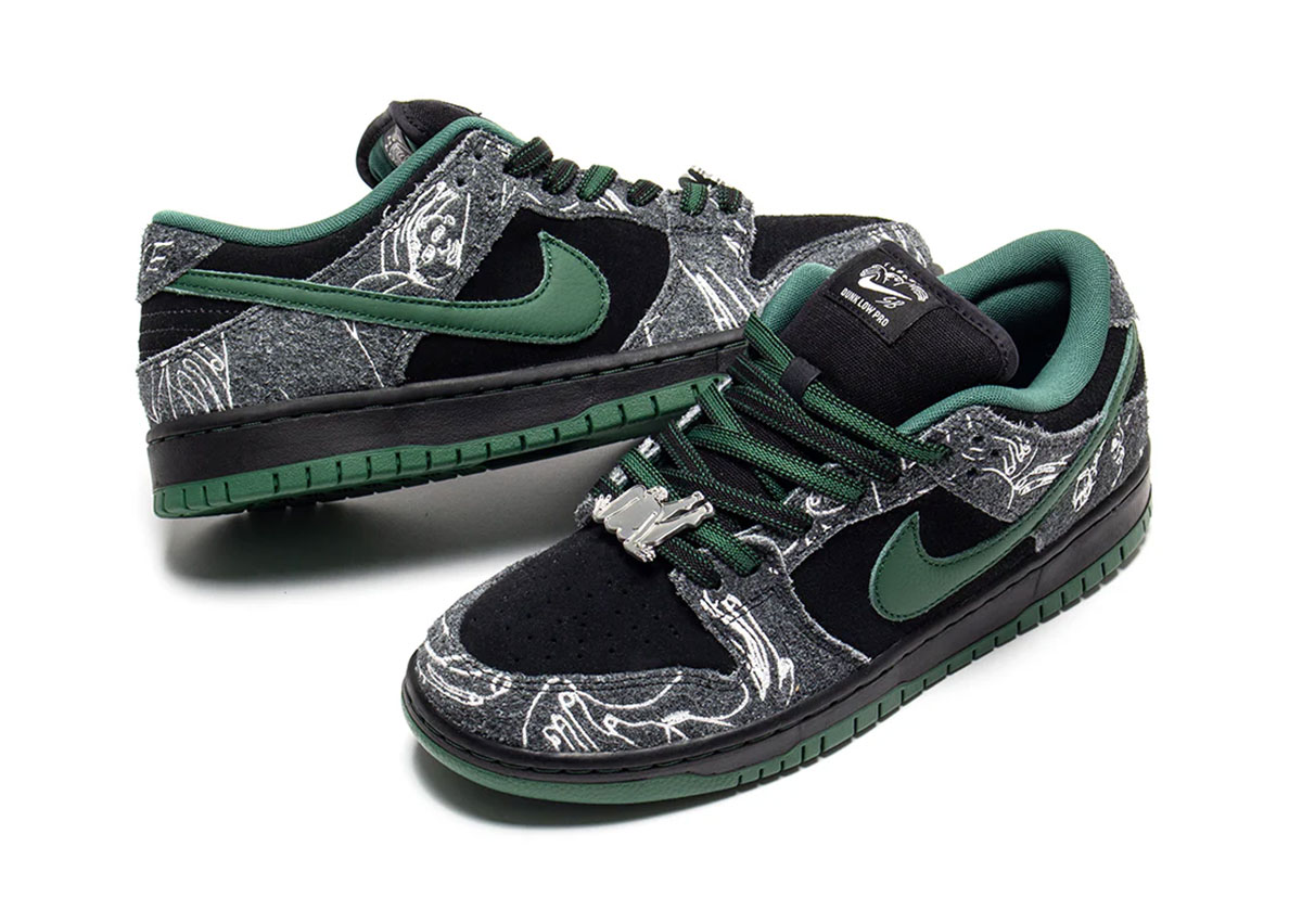 Where To Buy The There Skateboards x Nike SB Dunk Low