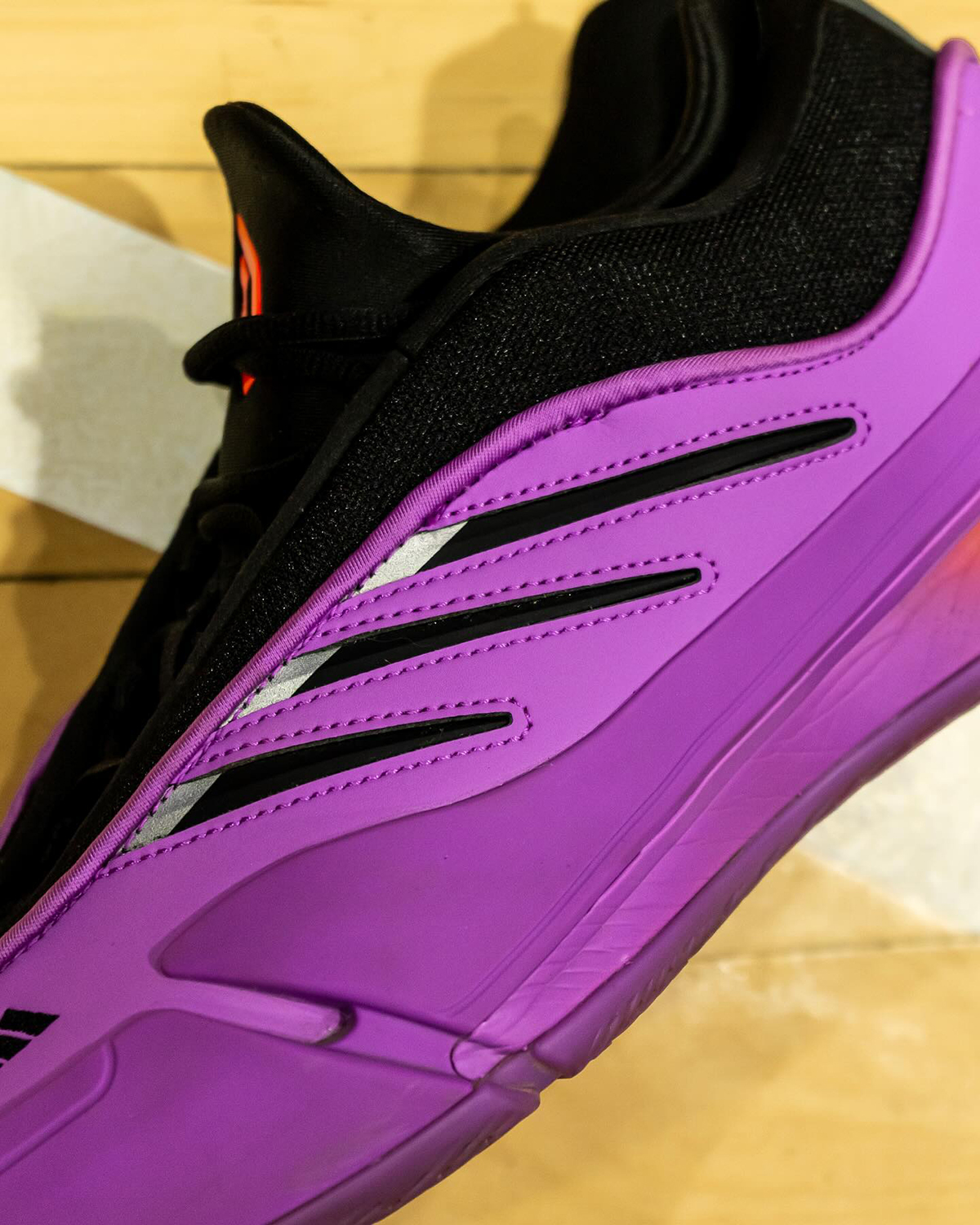 Adidas Dame 9 Playoffs Purple Black 1