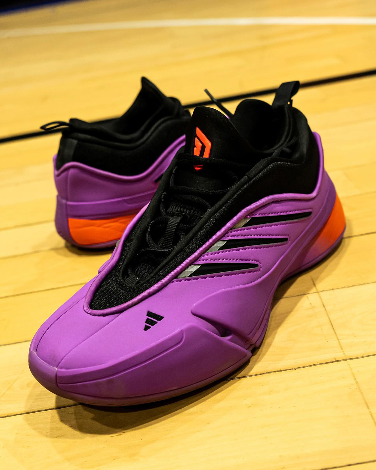 adidas dame 9 playoffs purple black 7