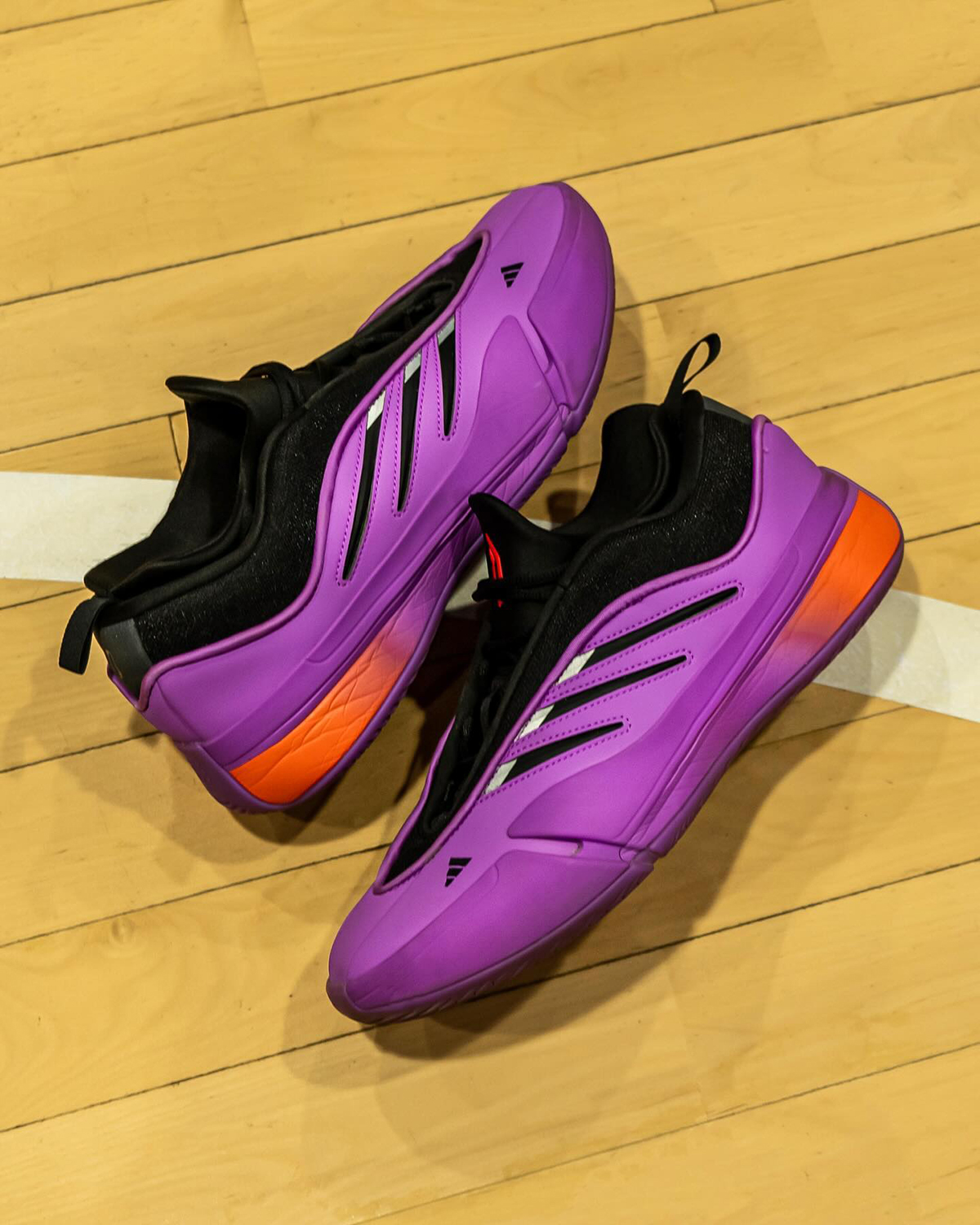 Adidas Dame 9 Playoffs Purple Black 8