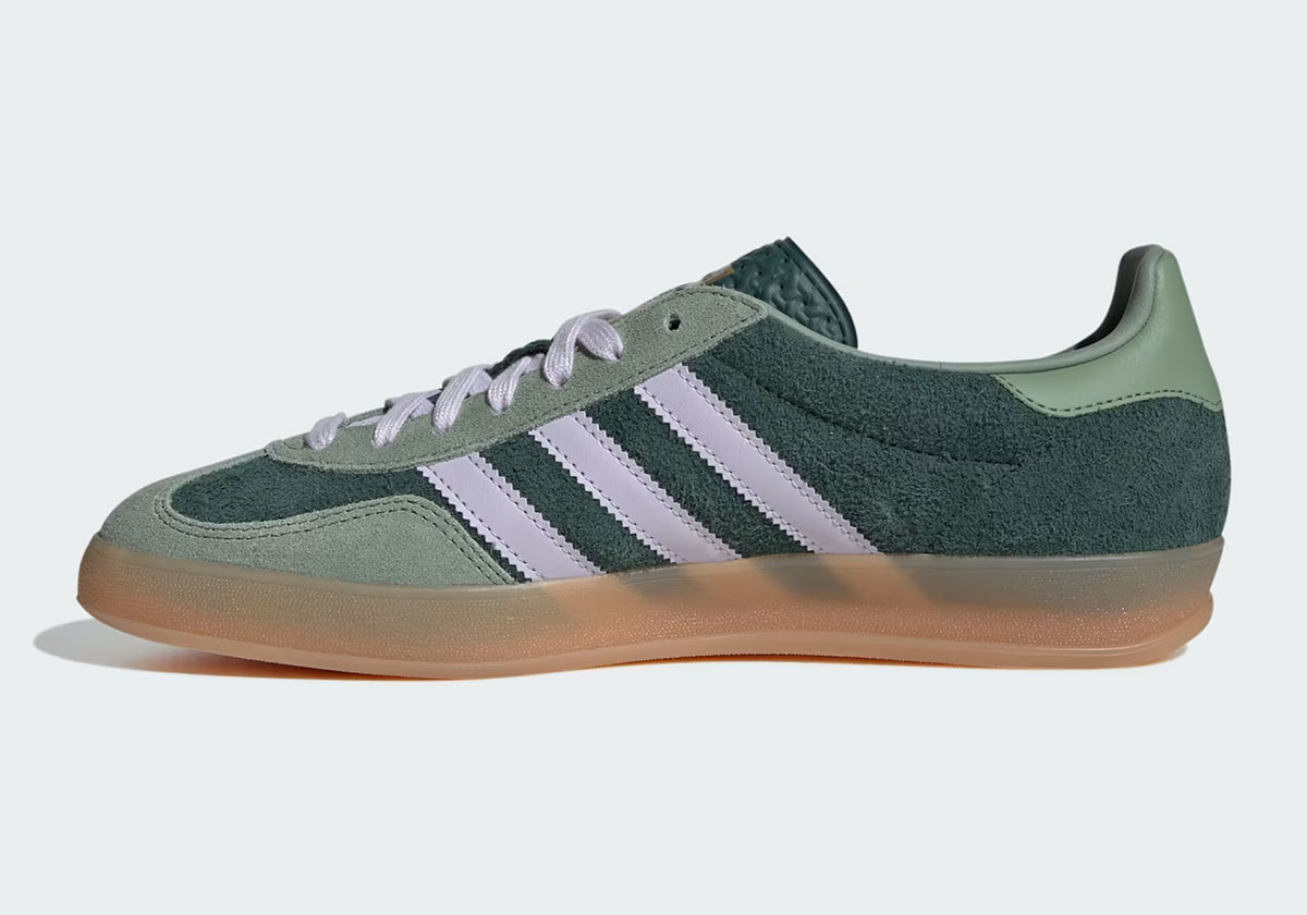 Adidas Gazelle Indoor Mineral Green Silver Dawn Silver Green Ji0323 6