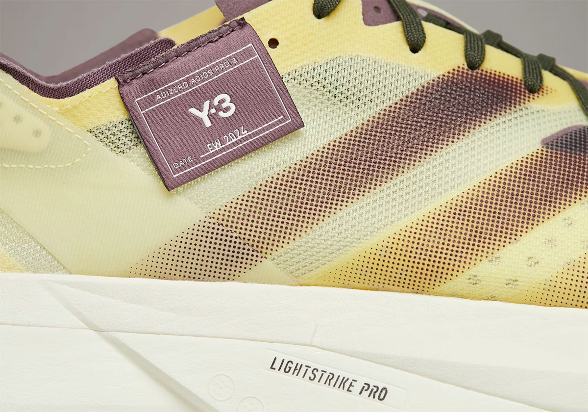 The adidas Y-3 Adios Pro 3.0 Just Dropped In “Almost Yellow”