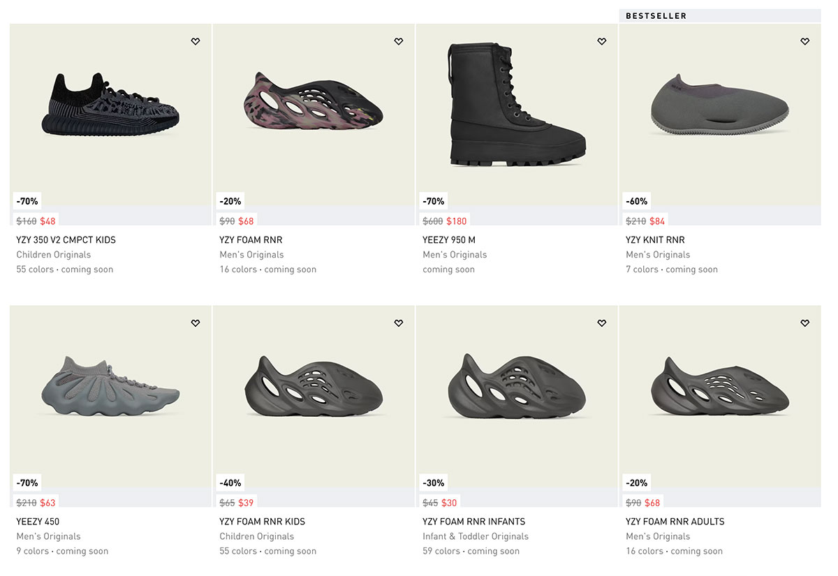 adidas Yeezy Day Restock 70 Off SneakerNews