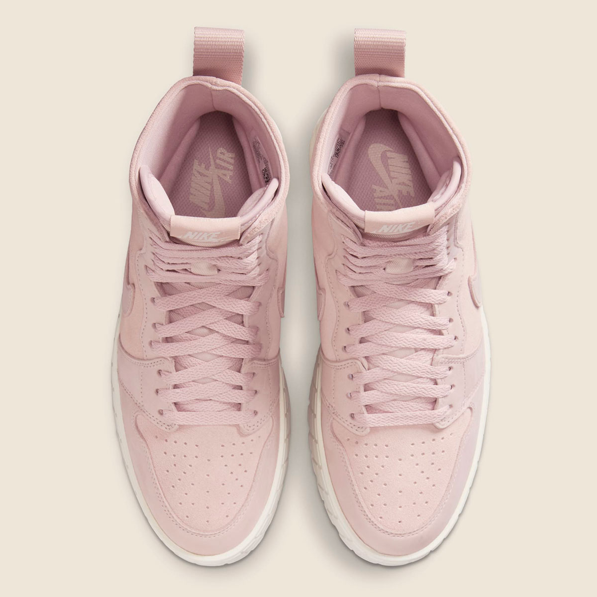 Air Jordan 1 Brooklyn Pink Oxford Light Bone Fj5737 601 3