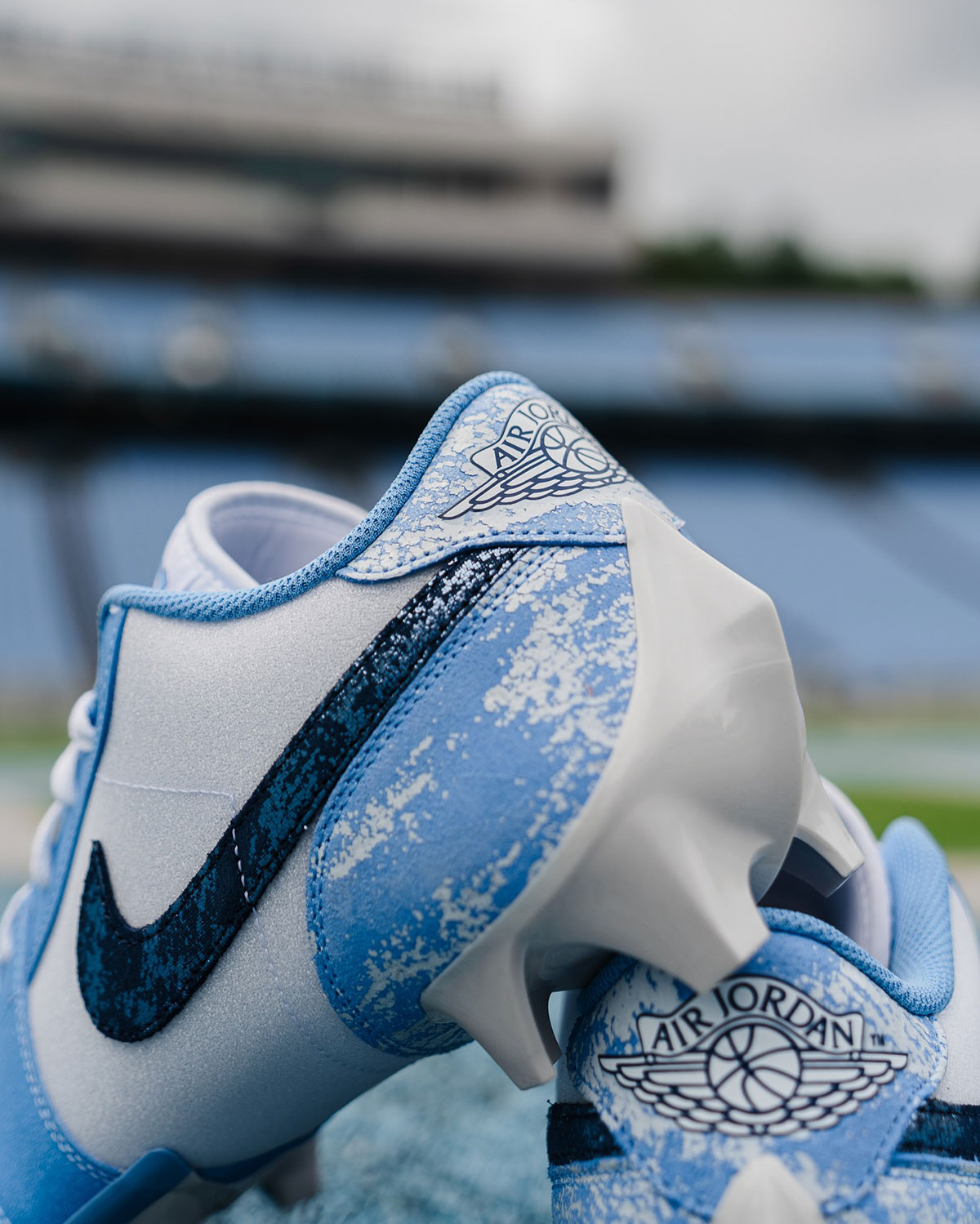 Air Jordan 1 Low Cleat Unc Football Pe 5