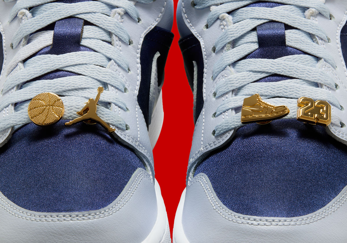 Air jordan 1 navy white deals